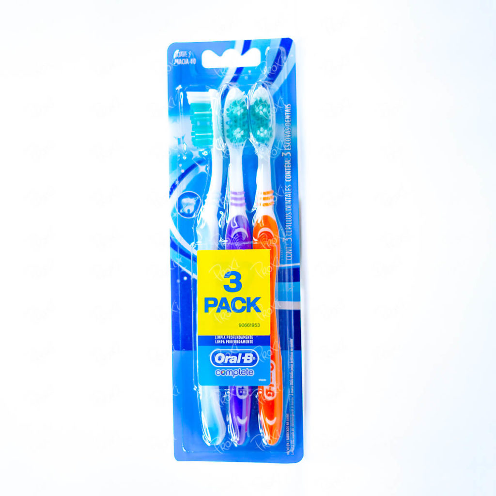 CEPILLO DENTAL ORAL-B COMPLETE SUAVE 3X2 - Proxi Mercado