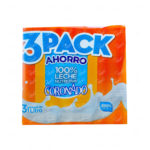 LECHE CORONADO 100% 3 PACK 3L