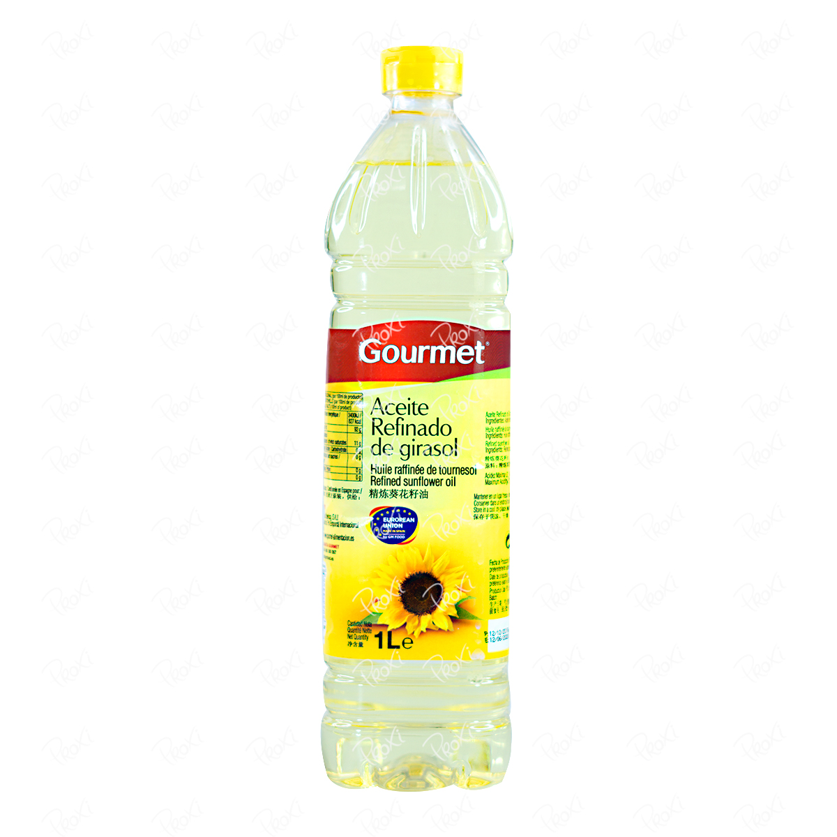 Aceite De Girasol Girasoli Botella 1 Lt 